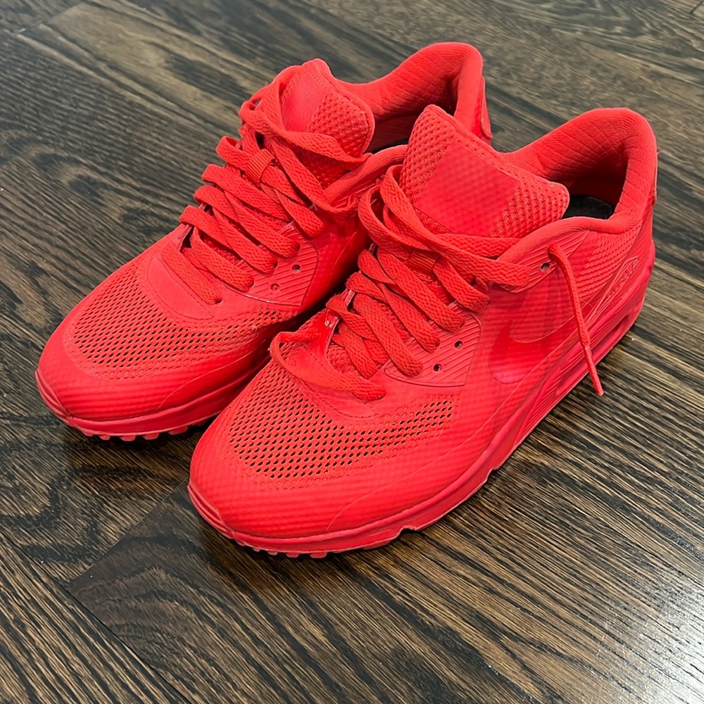 Nike ID red air max 90s